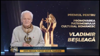 Gala TVR MOLDOVA: Premiul pentru promovarea patrimoniului cultural românesc, acordat scriitorului Vladimir Beşleagă