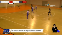 Meci de foc între FC Balkan şi Clic Media, în etapa a doua a campionatului Republicii Moldova la fotbal în sală