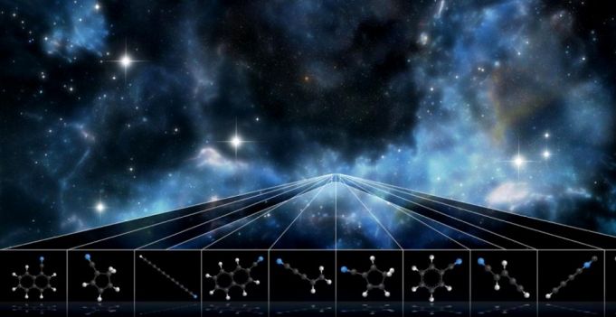 Molecule nemaivăzute până acum în spaţiu au fost descoperite de cercetători printre stele