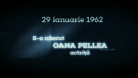 „România în fiecare zi”. Într-o zi de 29 ianuarie s-a născut actriţa Oana Pellea