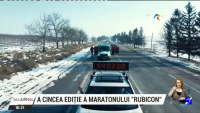 În jur de 250 de oameni participă la maratonul Rubicon pe un traseu care traversează tot teritoriul R. Moldova. Unde au ajuns alergătorii care au pornit ieri din Taraclia