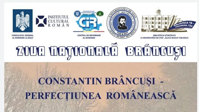 Consulatul General al României la Bălţi a organizat o conferinţă dedicată sculptorului Constantin Brâncuşi