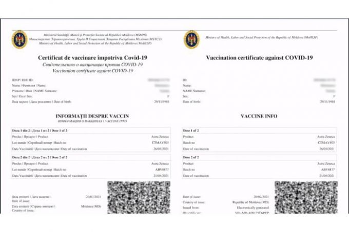 Peste 100 de certificate de vaccinare anti-COVID-19 – eliberate ilegal de angajaţii unui spital din Chişinău pentru persoane care se aflau în străinătate