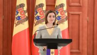 Maia Sandu: Nu există informaţii care ar confirma un risc militar pentru Republica Moldova