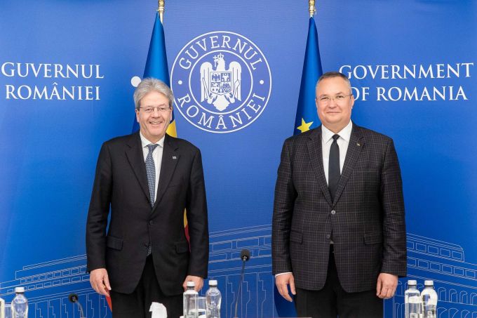 Comisarul european pentru economie, întrevedere cu premierul Nicolae Ciucă: România se află pe o pistă bună din perspectiva dezvoltării economice