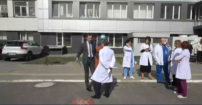 VIDEO. Ministrul Afacerilor Externe şi Europene al Republicii Slovace, Ivan Korčok, în vizită la Institutul de Medicină Urgentă din Chişinău