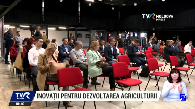 Zeci de fermieri din Republica  Moldova au venit la Conferinţa AgTech să facă cunoştinţă cu noile tehnologii din domeniu