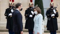 Preşedintele Maia Sandu l-a felicitat pe Emmanuel Macron cu realegerea în funcţia de preşedinte al Franţei