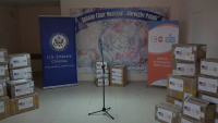 VIDEO. UNFPA livrează spitalelor din R. Moldova peste zece tone de truse medicale în domeniul obstetricii şi ginecologiei