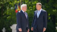 Klaus Iohannis, după întrevederea cu preşedintele Germaniei: Este necesară mobilizarea de sprijin consistent pentru Chişinău