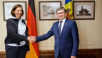 Preşedintele Parlamentului, Igor Grosu, a discutat cu vicepreşedintele Bundestagului Germaniei, Katrin Göring-Eckardt, aflat în vizită la Chişinău